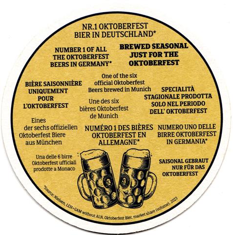 mnchen m-by paulaner rund 11b (215-nr 1 oktoberfest)